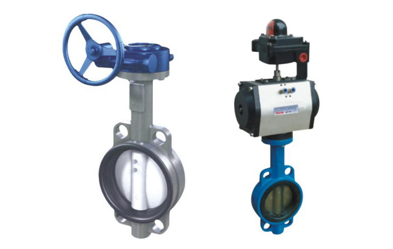 Butterfly valve with soft seal