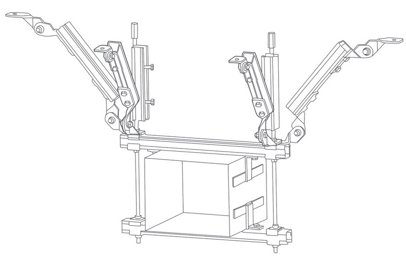 Lateral and longitudinal support of rectangular duct