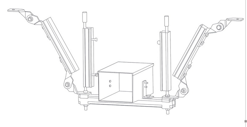 Lateral Support of Cable Bridge Frame