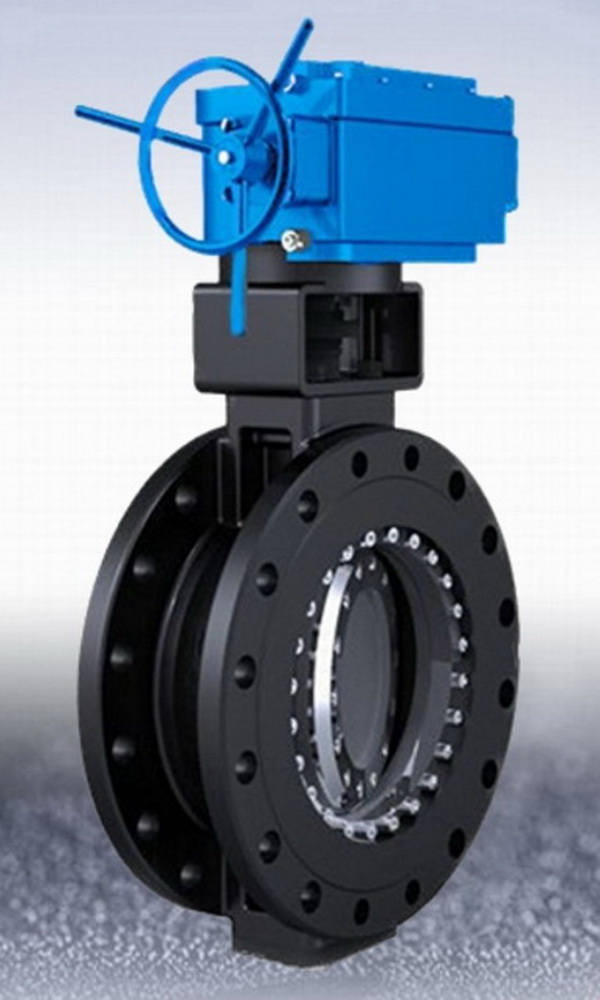 High Performance Butterfly Valve with Turbine Flange